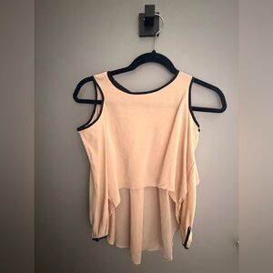 Jonathan Simkhai Cream Sleeveless Blouse